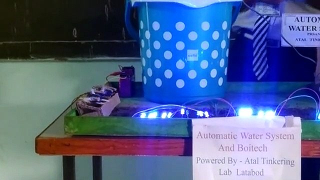 automatic water system made by mk sinha using arduino and sensors