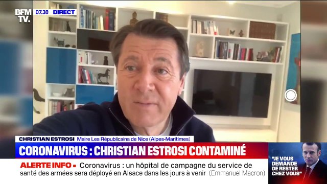 Testé positif au coronavirus, Christian Estrosi donne des nouvelles rassurantes sur son état de santé
