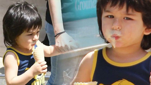 Taimur Ali Khan का Icecream के साथ Viral अंदाज | Taimur Enjoys Icecream with Kareena Kapoor |Boldsky