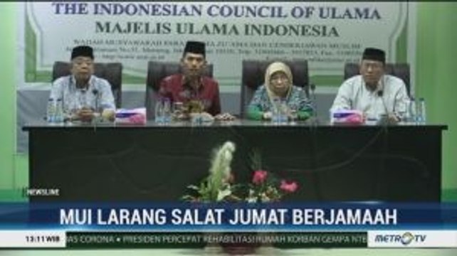 Fatwa MUI: Salat Jumat di Area Penularan Covid-19 Agar Digantikan Salat Dhuhur di Rumah