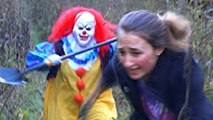 5 Scary Killer Clowns Found In The Woods-