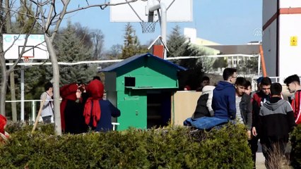 Okulda güvercin beslenerek öğrencilere hayvan sevgisi aşılanıyor - SAMSUN