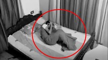 Real Ghost Standing Near A Boy While Sleeping Caught On CCTV Camera--