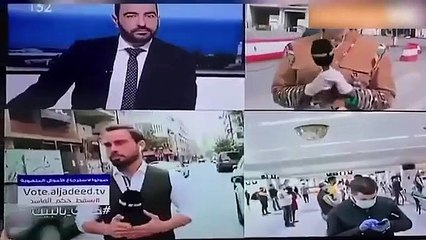 Canlı yayında koronavirüs dehşeti! Muhabir yüksek ateşle yere yığıldı