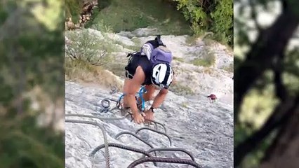 Via ferrata Saint Hilaire (What it Takes)