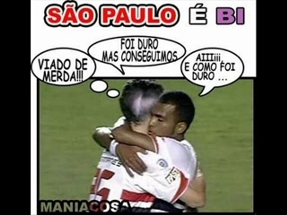 Torcida São Paulina Brigando