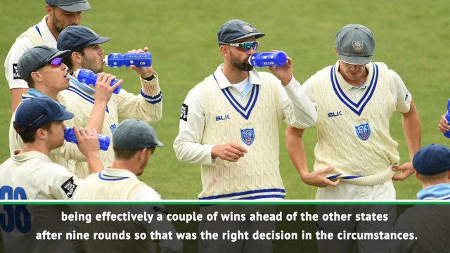 Sheffield Shield and Australian cricket set to shut down