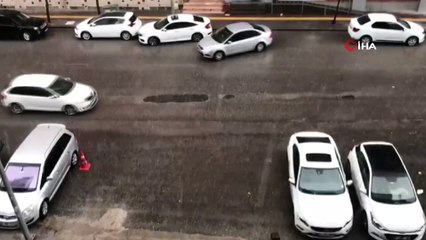 Diyarbakır'da dolu yağışı hayatı olumsuz etkiledi