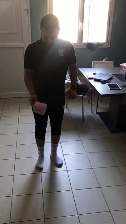 Yohann Commarteau, 32 ans, joueur vétéran US Chauny : 19 jongles