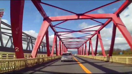 （たおやかインターネット放送）車窓から岐阜羽島から本巣北方長良川堤防沿いAlong the Nagara embankment north of Motosu from Gifu Hashima from the train window