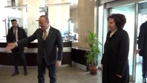 Danıştay Başkanı Güngör, Dışişleri Bakanı Çavuşoğlu'nu ziyaret etti