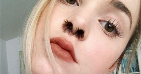 Les extensions de poils de nez, une mode qui risque de vous surprendre