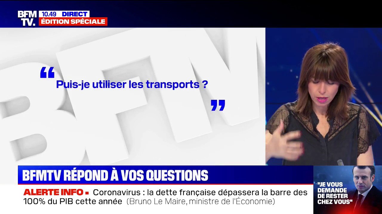 "Puis-je utiliser les transports?" BFMTV répond à vos questions