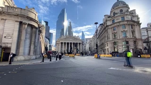 Londra'da toplu taşıma kullanım oranları azaldı