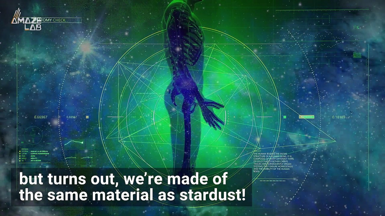 Humans Are Made of the Same Material as Stardust