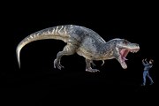 Coronavirus: la Policía pilla a un tipo disfrazado de dinosaurio para saltarse el confinamiento