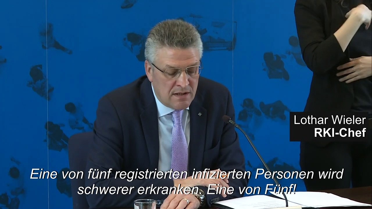 Experten: Einer von fünf Corona-Infizierten wird 'schwer erkranken'