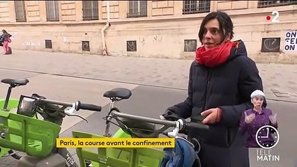 Coronavirus : les rues de Paris peu à peu désertées