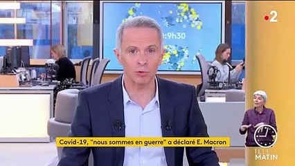 Coronavirus : Emmanuel Macron se pose en chef de guerre