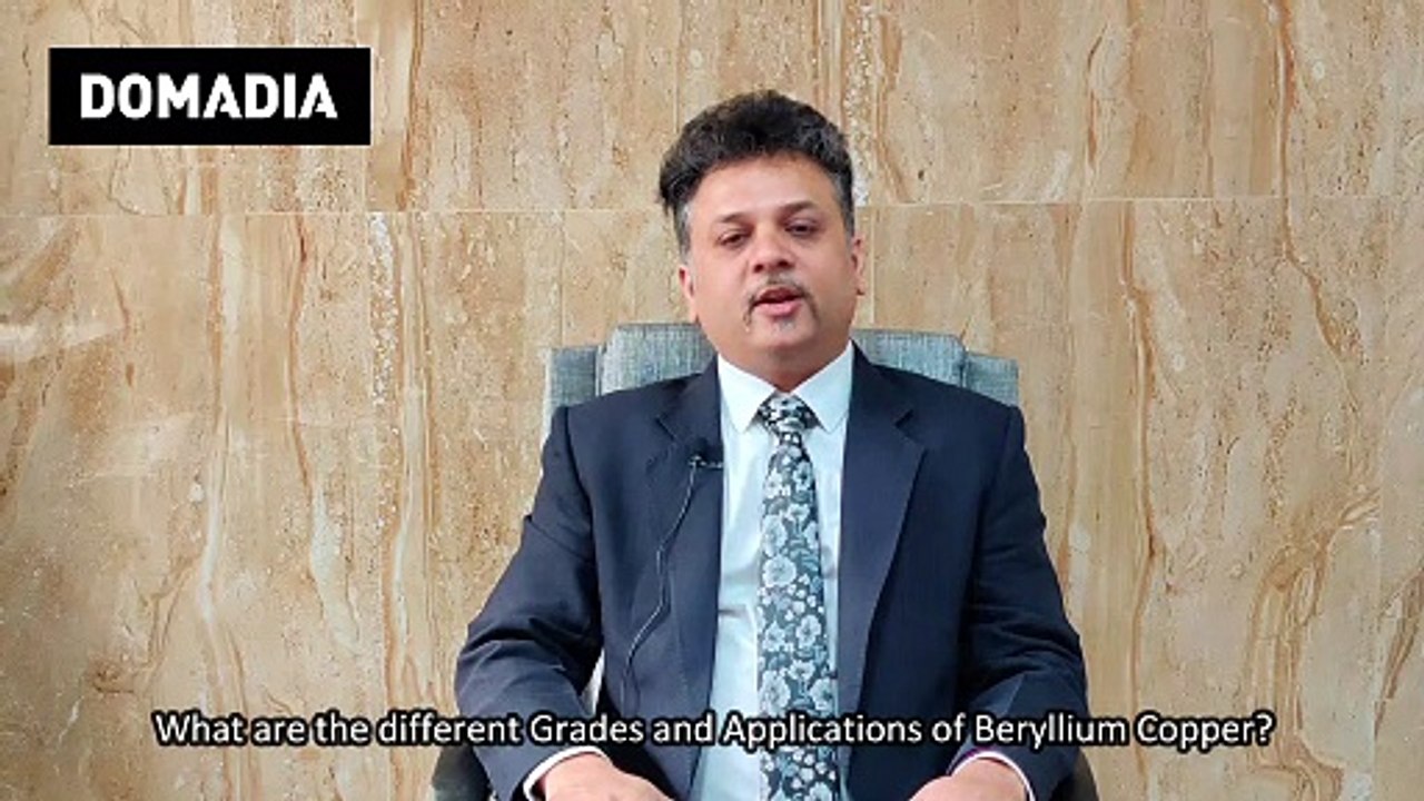 What are the different Grades and Applications of Beryllium Copper?