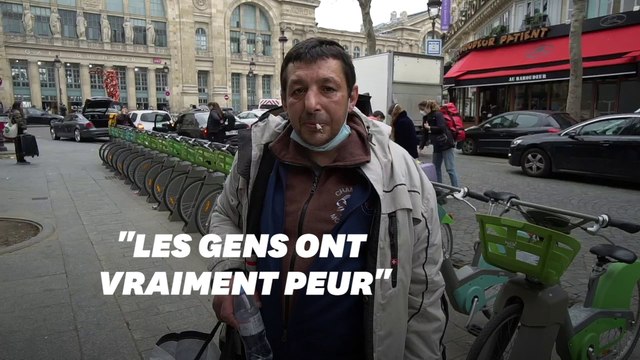 Dans la rue en pleine épidémie de coronavirus: On n'existe plus