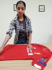 The Right Way to Fold a Soccer Jersey