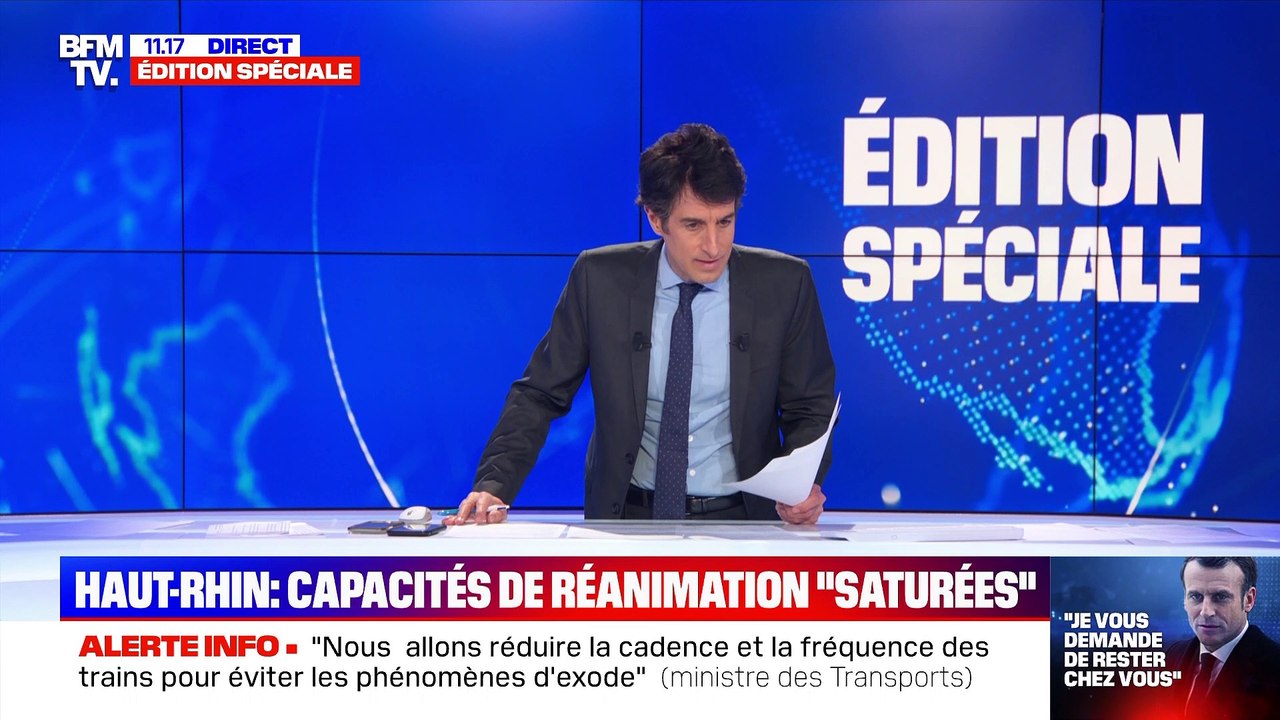 Haut-Rhin: capacités de réanimation "saturées" (4) - 17/03