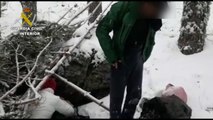 Rescatadas dos personas en Cotos que habían salido a la sierra pese a la prohibición