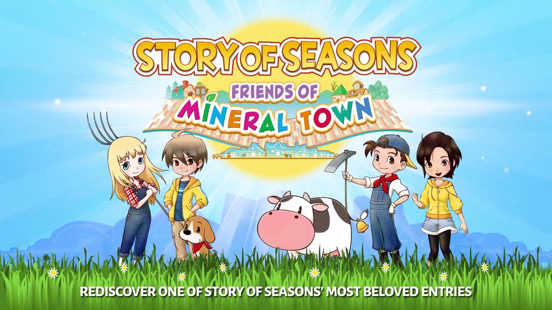 Story of Seasons : Friends of Mineral Town - Bande-annonce de la sortie  européenne - Vidéo Dailymotion