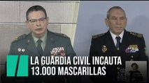 La Guardia Civil incauta 13.000 mascarillas en el aeropuerto de Barajas