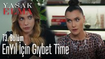 Şahika'nın patavatsızlığı geceye damga vurdu - Yasak Elma 73. Bölüm