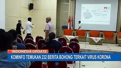 Kominfo Temukan 232 Berita Hoaks Corona