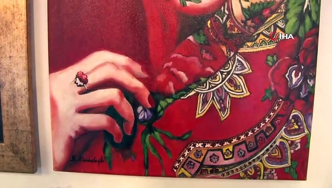 Ünlü Oyuncu Tamer Karadağlı’nın Ressam Annesinden Engeliler Yararına Sergi