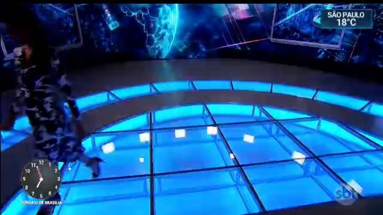 Encerramento Jornal da Semana (com Carol Aguaidas) e inicio (Trucão) Pé na Estrada (01/03/2020) (06h57) | SBT 2020