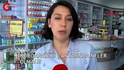 İşte koronavirüs çantasında olması gerekenler