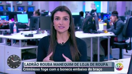 Trecho - Carol Aguaidas na redação de jornalismo - Primeiro Impacto (03/03/2020) (10h13) | SBT 2020