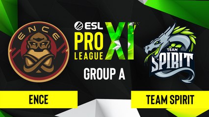 CSGO - ENCE vs. Team Spirit [Inferno] Map 1 - ESL Pro League Season 11 - Group A