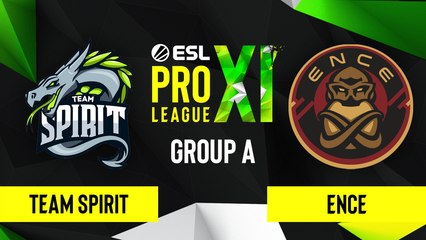 CSGO - ENCE vs. Team Spirit [Train] Map 2 - ESL Pro League Season 11 - Group A