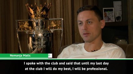 Matic happy at Man United amid contract rumours