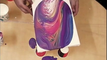 acrylic pouring #1