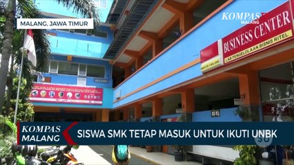 Download Video: Tak Ikut Libur, Siswa SMK Tetap Masuk Jalani UNBK