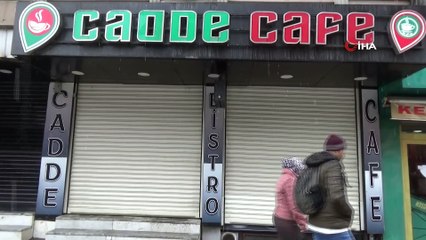 Yüksekova’da korona virüse yönelik önlemler kapsamında kafeler kapatıldı