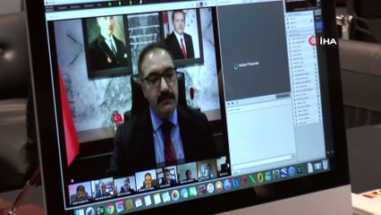 GAÜN’de korona virüse karşı online senato