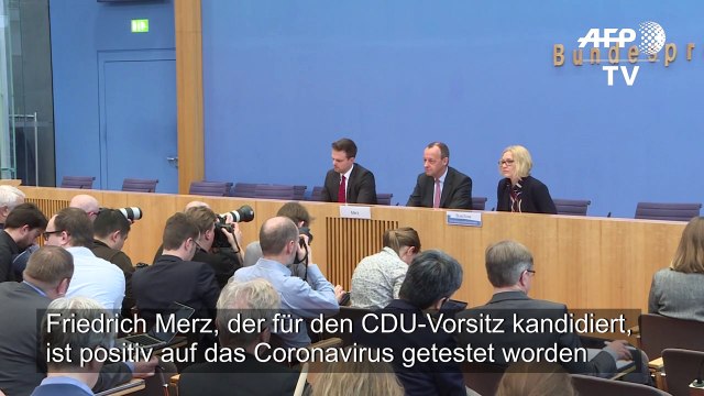 Friedrich Merz positiv auf Coronavirus getestet