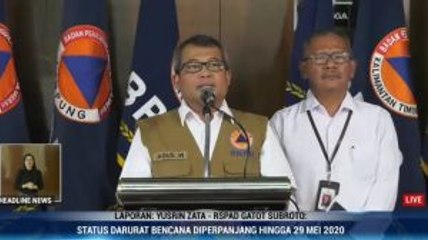 Masa Darurat Bencana Virus Corona Diperpanjang Hingga 29 Mei