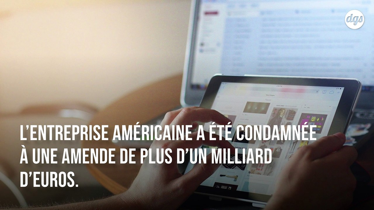 Apple condamné à une amende en France de 1,1 milliard d’euros