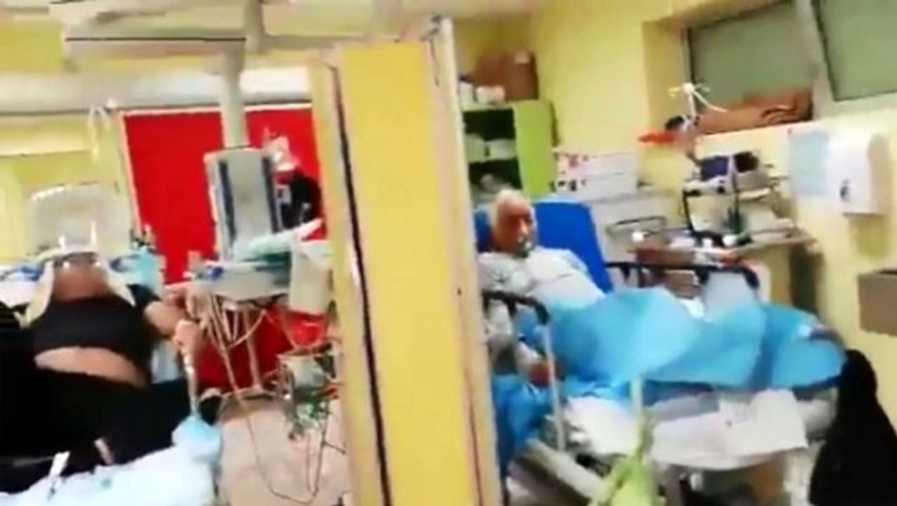 İtalya'da sağlık sistemi çöktü! Koronavirüs tespit edilen hastalar, hastane koridorlarında tedavi ediliyor