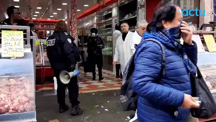 À Paris, les policiers ont eu du mal à faire respecter les mesures de confinement