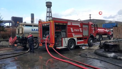 Lastik ayakkabı fabrikasında yangın: 3 kişi hastanelik oldu
