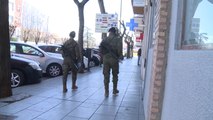 Militares recorren las calles de Badajoz